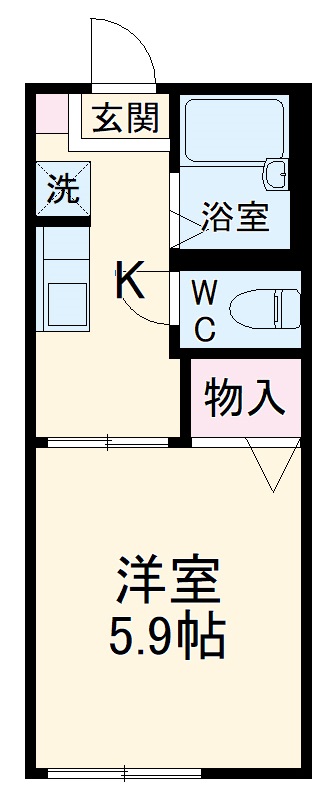 プレミールAの間取り