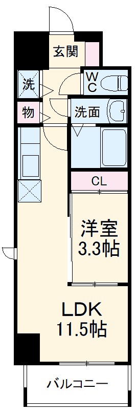 Aphroditeの間取り