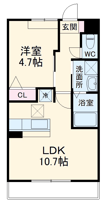 Floral Courtの間取り