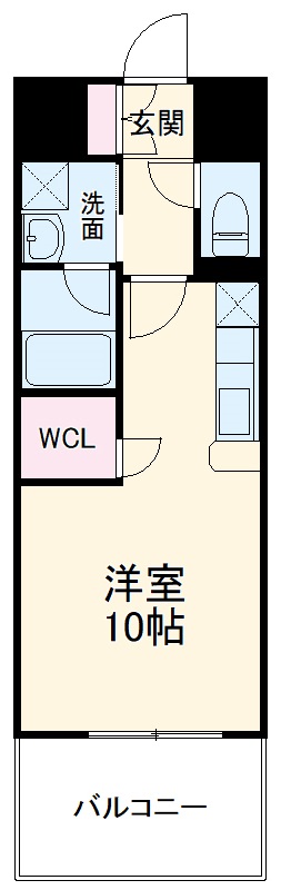GRAND ESPOIR IZUMIの間取り