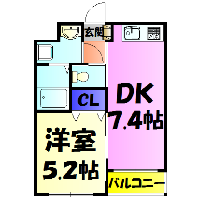 アンブラッセの間取り