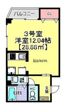アンブラッセの間取り