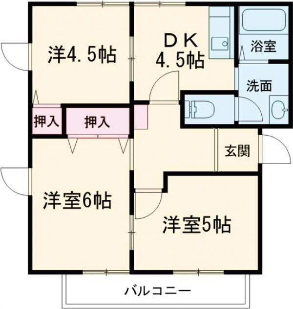 グランシャリオAの間取り