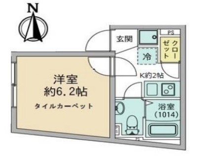 ラシクラス・カリビアンⅢの間取り
