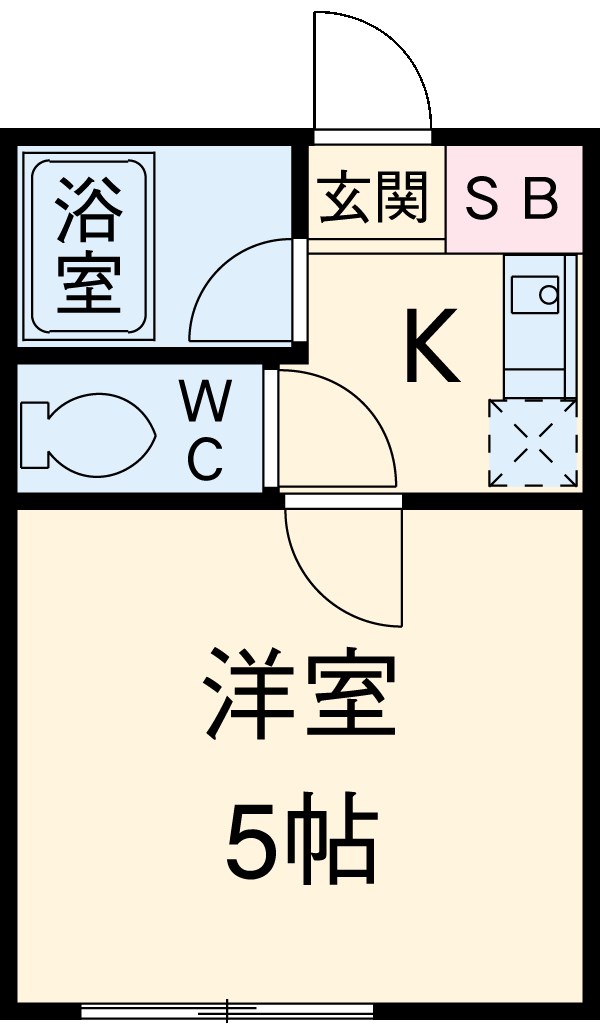 ASTREA西新井の間取り