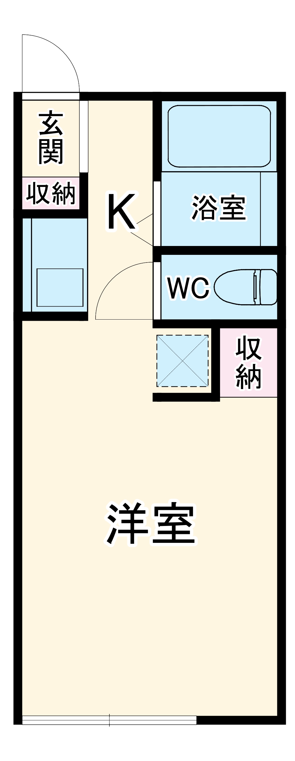 KPハイムの間取り
