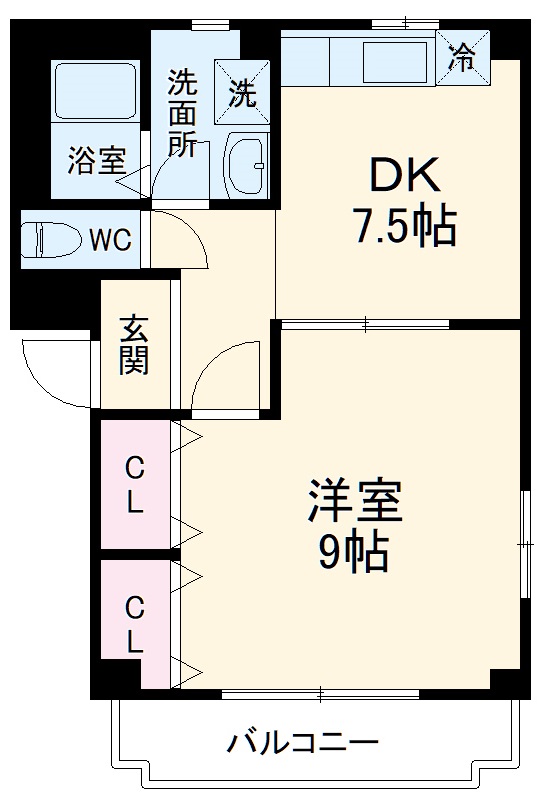 エルメゾンの間取り