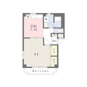 エルメゾンの間取り