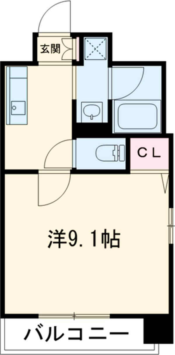 アルモニー花屋町の間取り