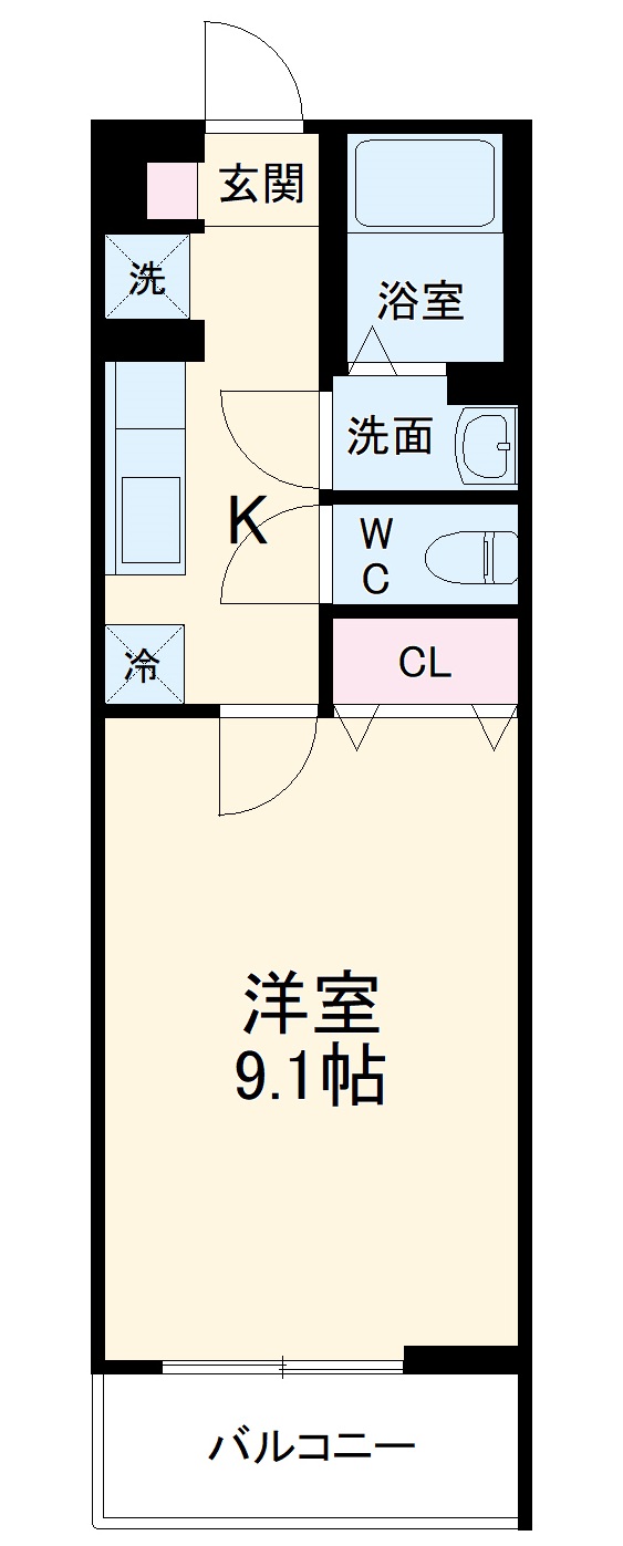 リブリ・MDI黒川の間取り