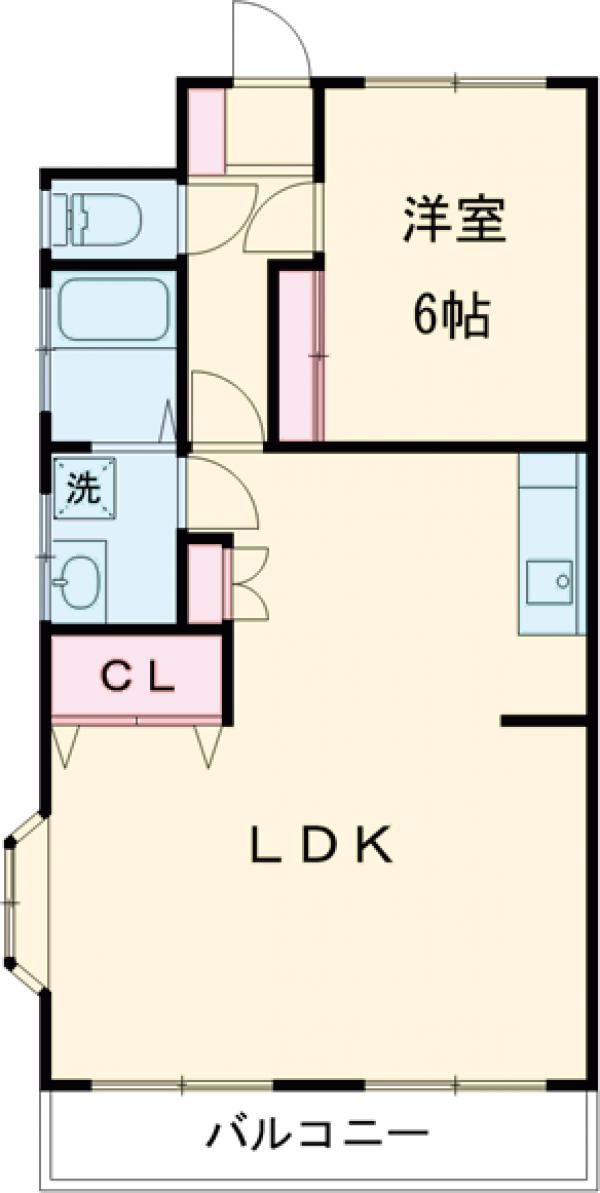 サンパールマンションの間取り