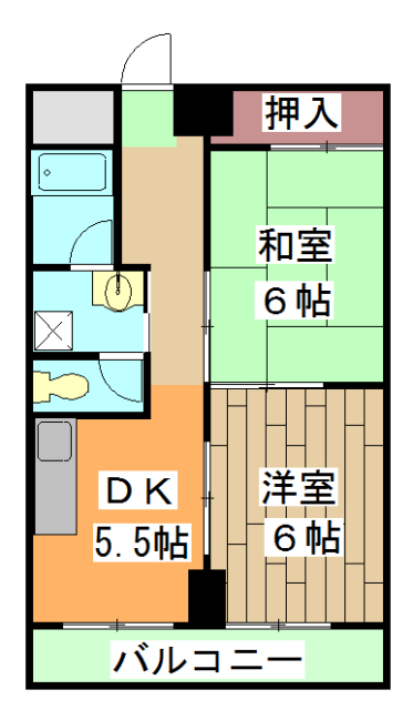 パレット御池の間取り
