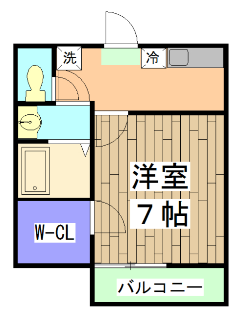 ヴィヴィ・セレサ 弐番館の間取り