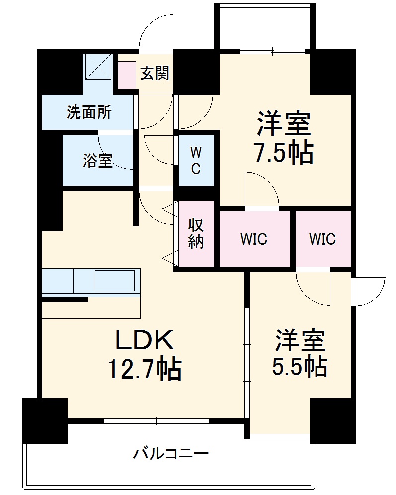 レガリアの間取り