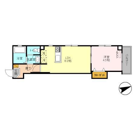 シャリマー ディスの間取り