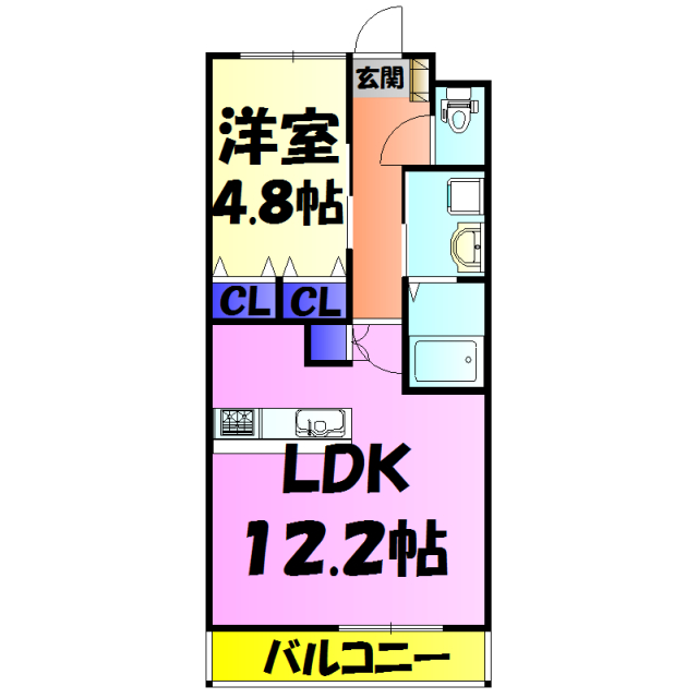 パティオⅥの間取り