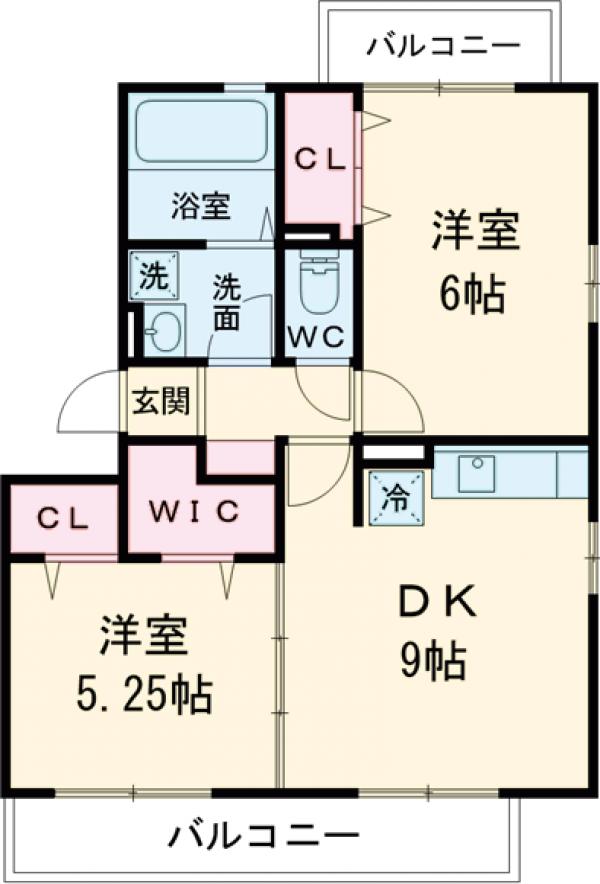 Palais dor Villaの間取り