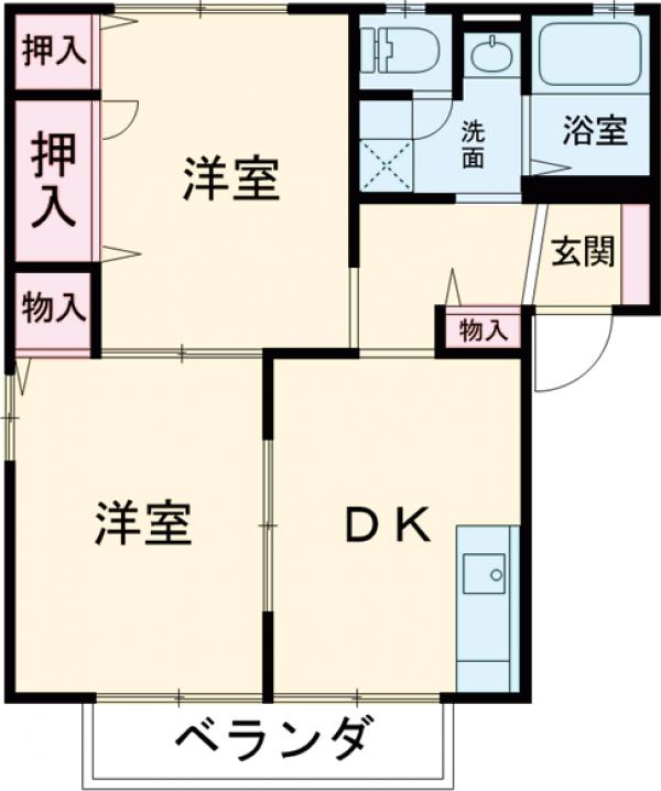 フォンテコートの間取り