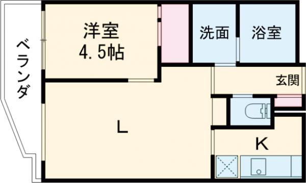 サントリーニの間取り