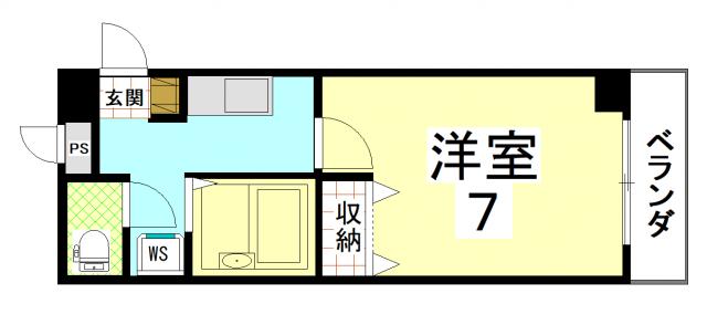 デプレ北野の間取り