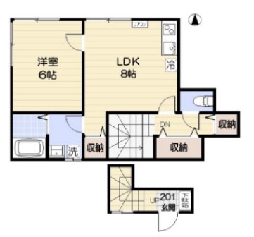 Ke-houseの間取り