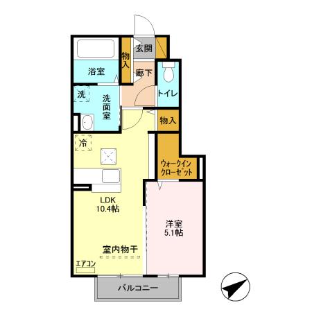 ベラフェリシアの間取り