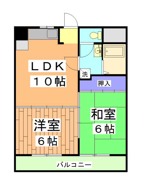 ヴェルデ春日の間取り