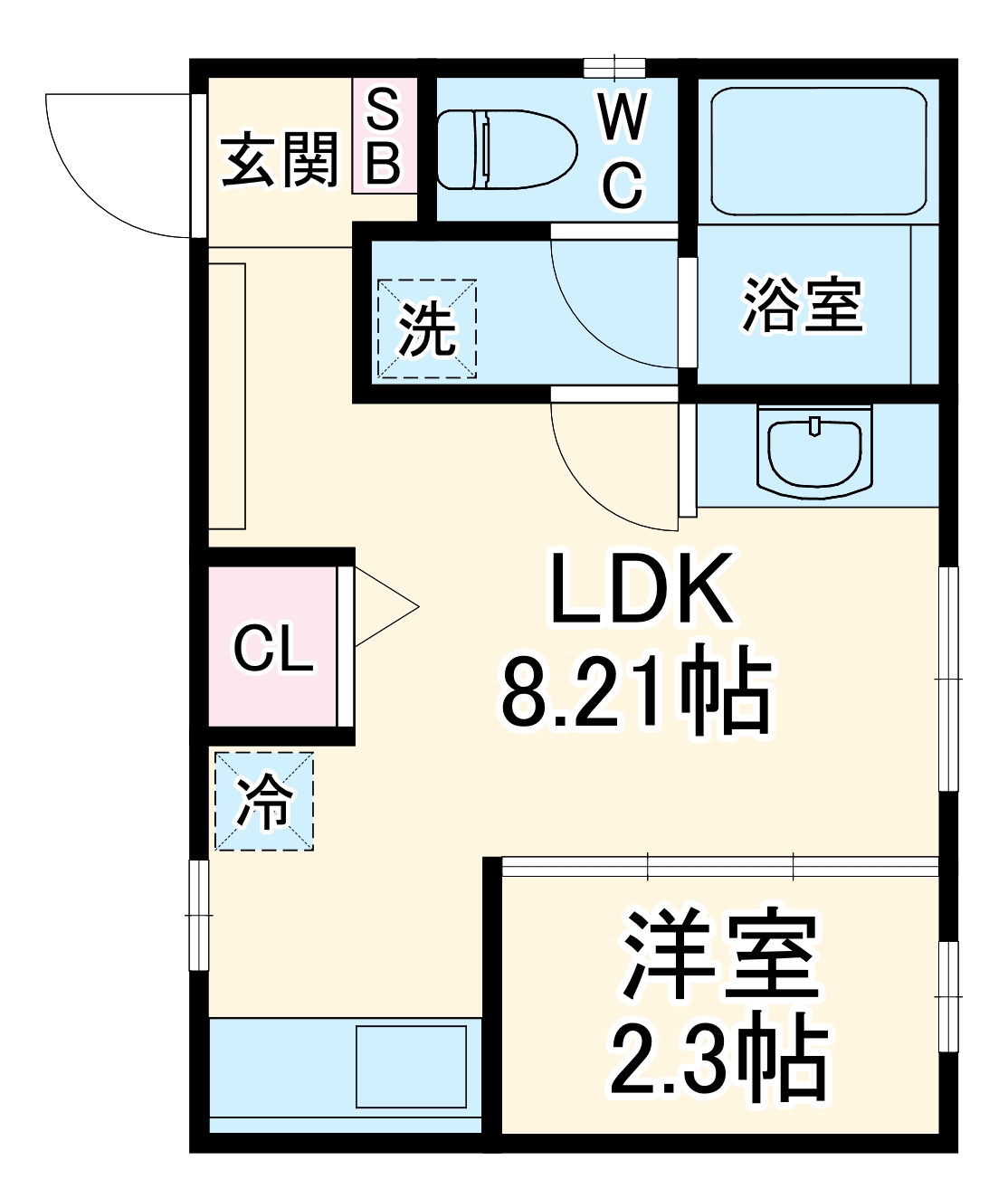 G-CUBE OZONEの間取り