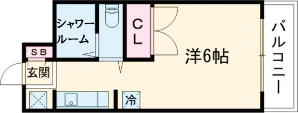 パラドール円町の間取り