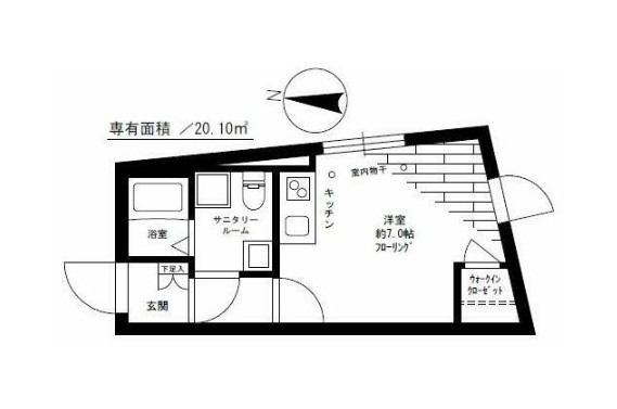 クラリア野方イーストの間取り