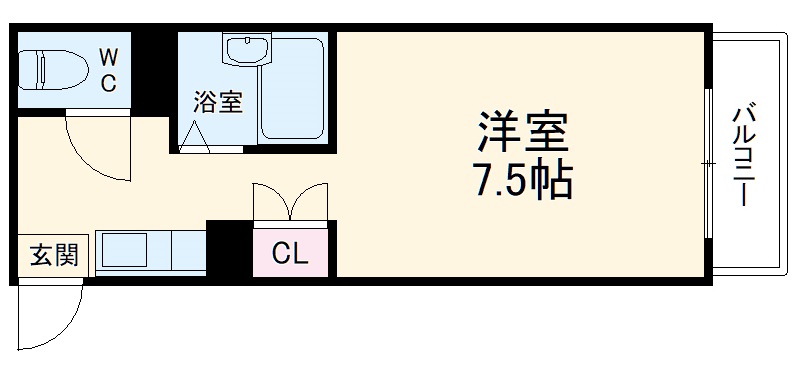 グレース六番の間取り