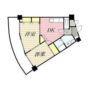 西一ビルの間取り