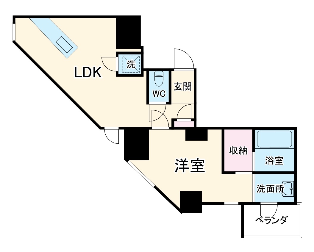 SK BUILDING-501の間取り