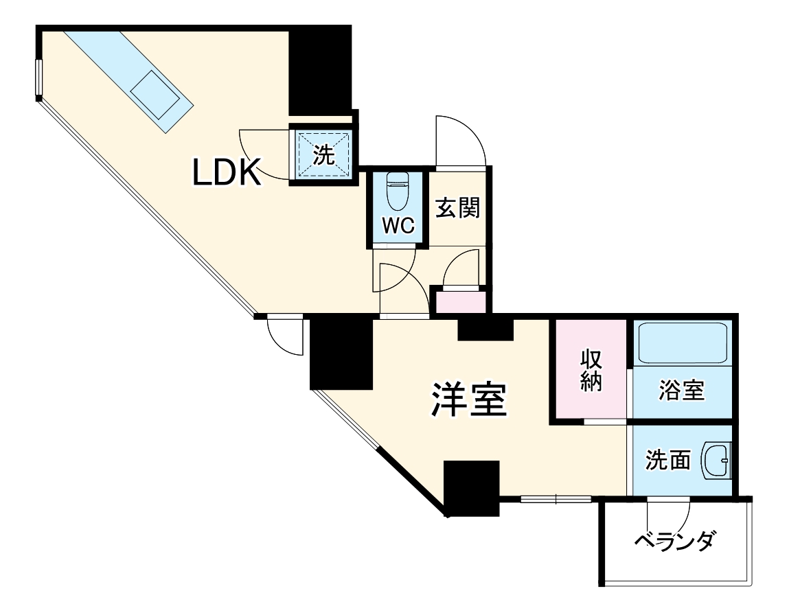 SK BUILDING-501の間取り