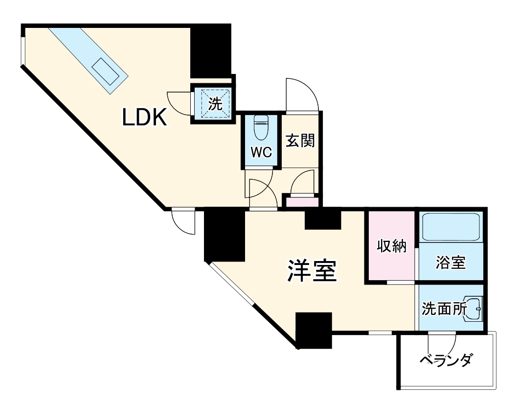 SK BUILDING-501の間取り