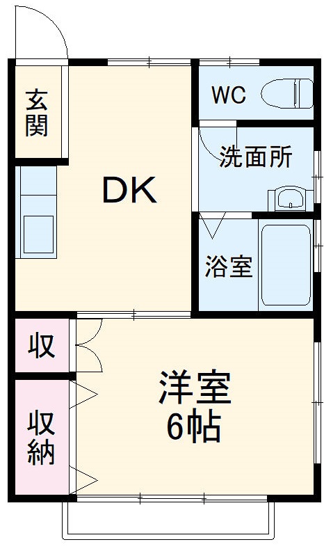 ハイツエッセン2の間取り