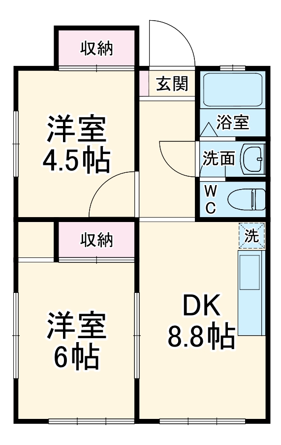 Hope Home M1の間取り