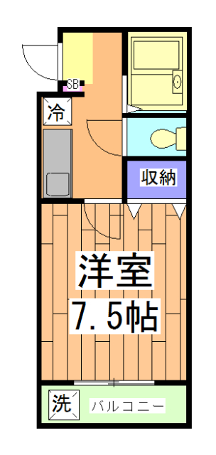 エクシブ西村の間取り