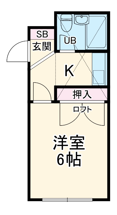 アイパレス茅ヶ崎の間取り