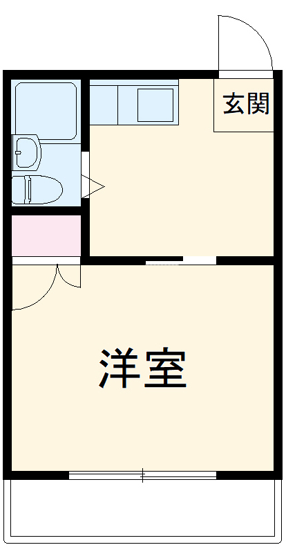 ハイツブルームの間取り