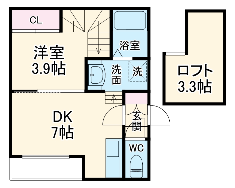 ア・ラ・メゾンの間取り