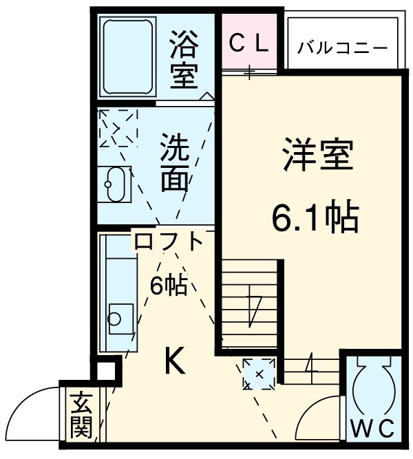 コンフォルタ杉村の間取り