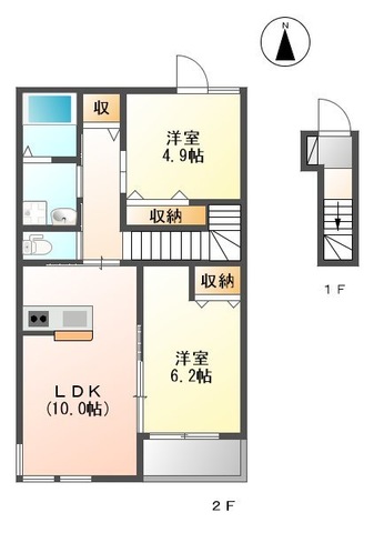 Ritz Solius Southwingの間取り