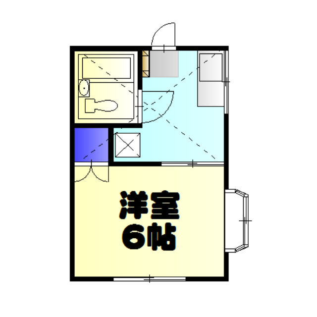 コーポジェミニの間取り