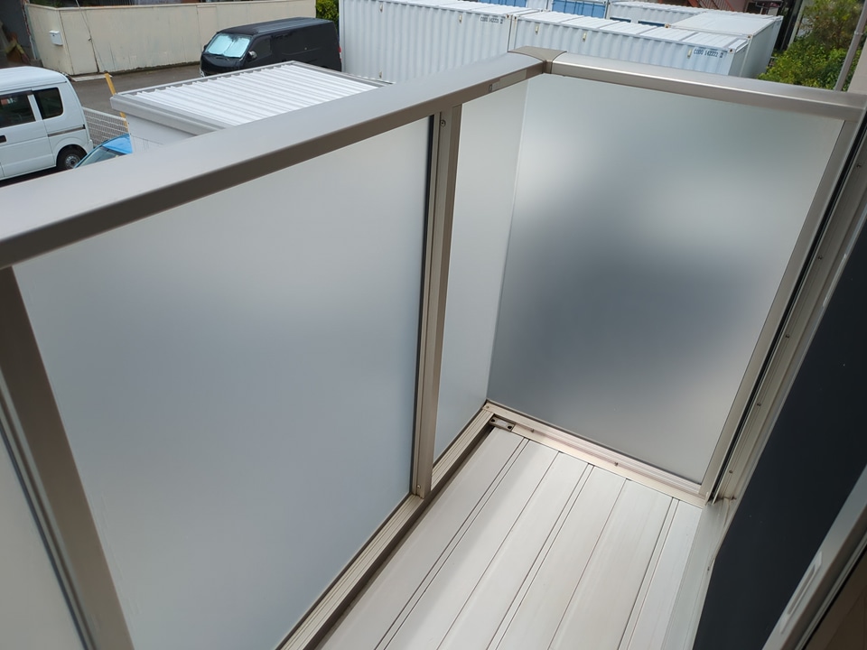 12/26 バルコニー