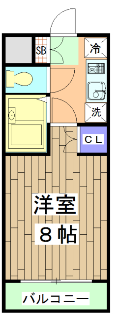 ウエストヴィラオイケの間取り