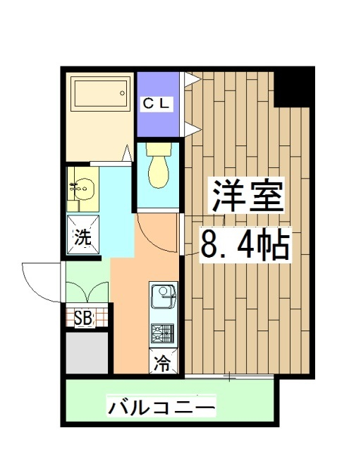 ミルフローラSK二条の間取り