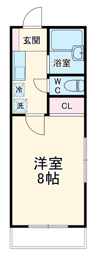 ケリー湘南の間取り