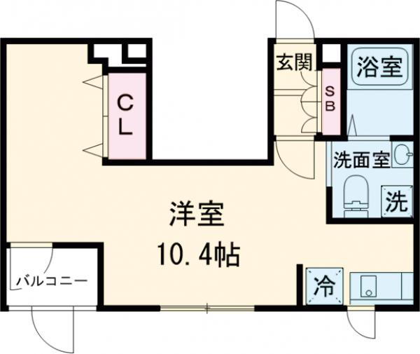 PERSICA NAKANOの間取り