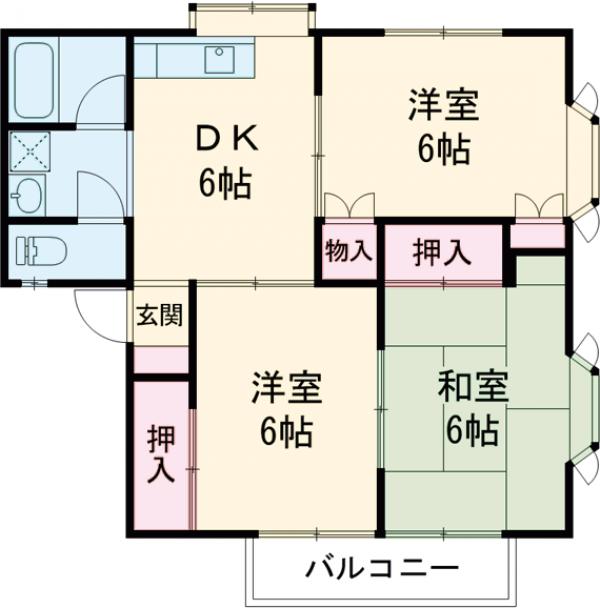 グレイスメゾンの間取り